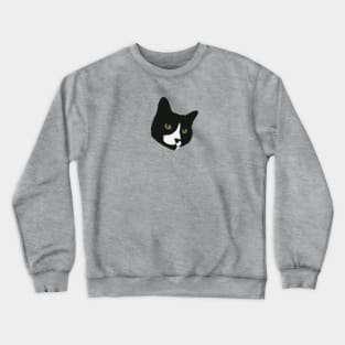 Boots the Tuxedo Cat Crewneck Sweatshirt